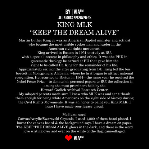 King MLK "Keep the Dream Alive"