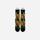 M.O.M. Leopard Diamond Socks