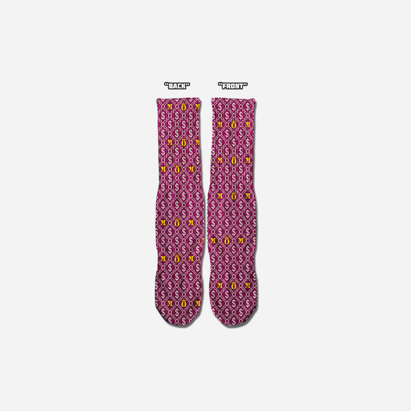 M.O.M. Dollar Sign Socks