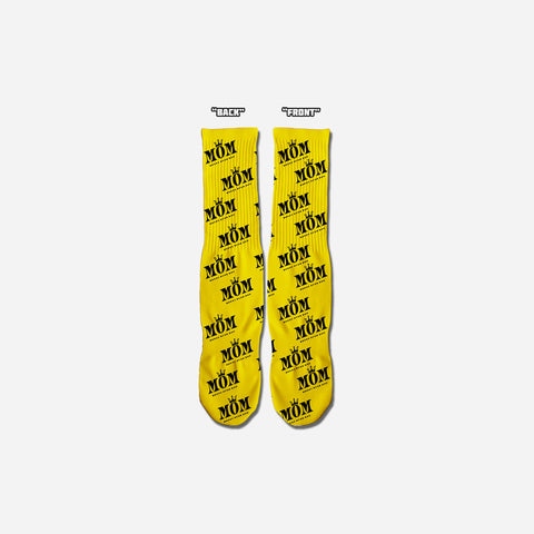 M.O.M. Yellow/Black Socks