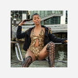 Black Punk Rock Queen Jacket
