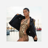 Black Punk Rock Queen Jacket