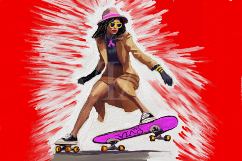 Skater Lady